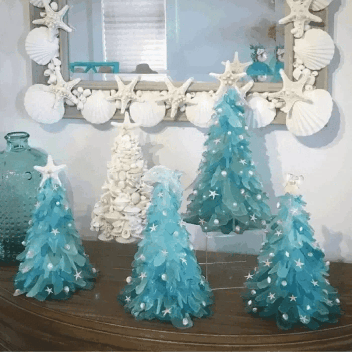 CoastGlow™ - Sea Glass Decor Tree