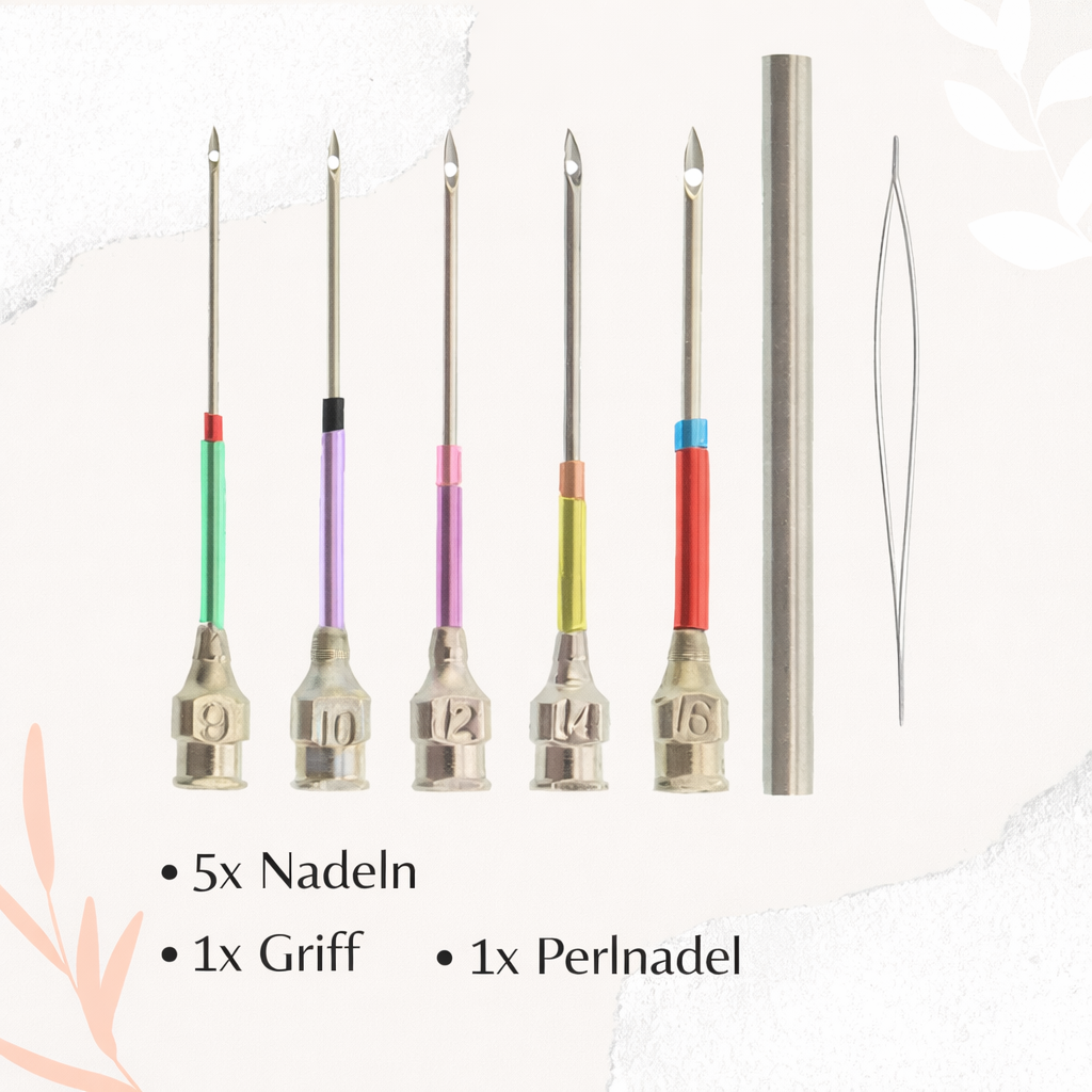 Embroidery Needle Kit | Basic Embroidery | Color-Marked Needles | EasyStitch