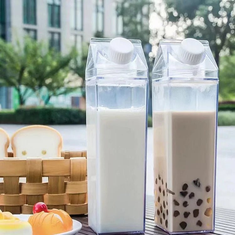 HydraCube — Leakproof Square Milk Carton Style Water Bottle