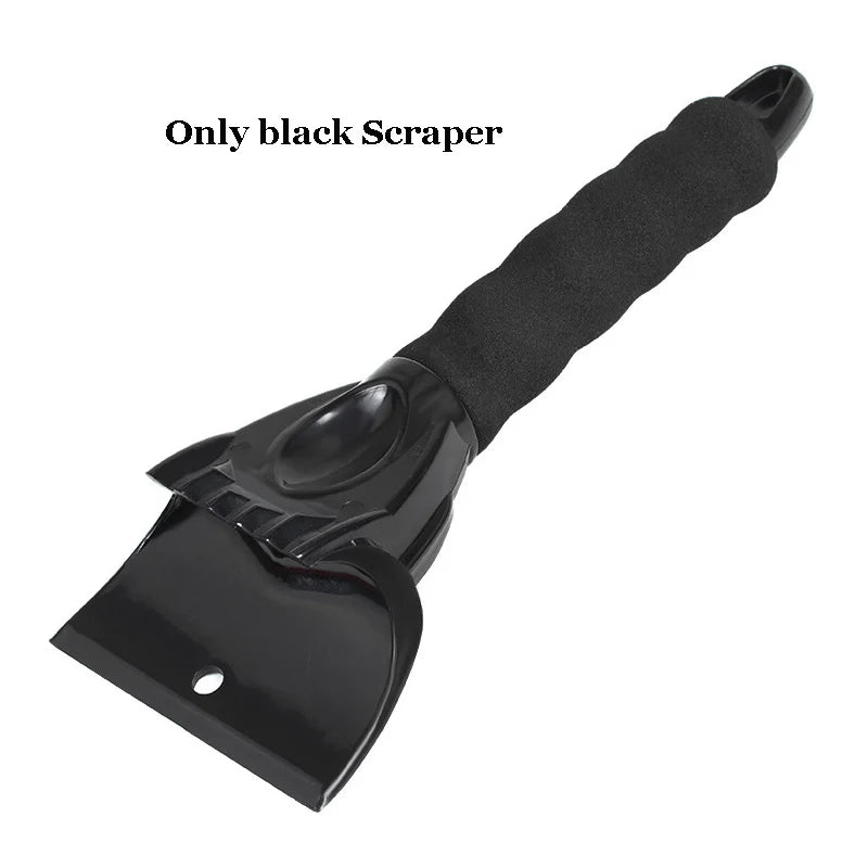 Ice Scraper with Built-in Fleece Glove – Winter Warmth, Scratch-Free Use
