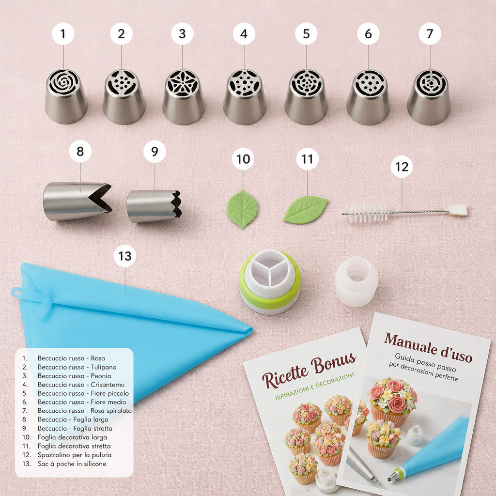 FlourishPetal™ — Pipe Picture-Perfect Roses & Peonies in One Single Squeeze