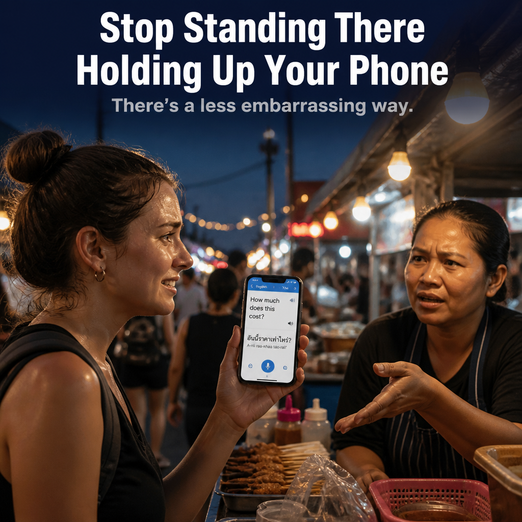 LingoPulse™ — Speak 134 Languages Without Holding Up Your Phone