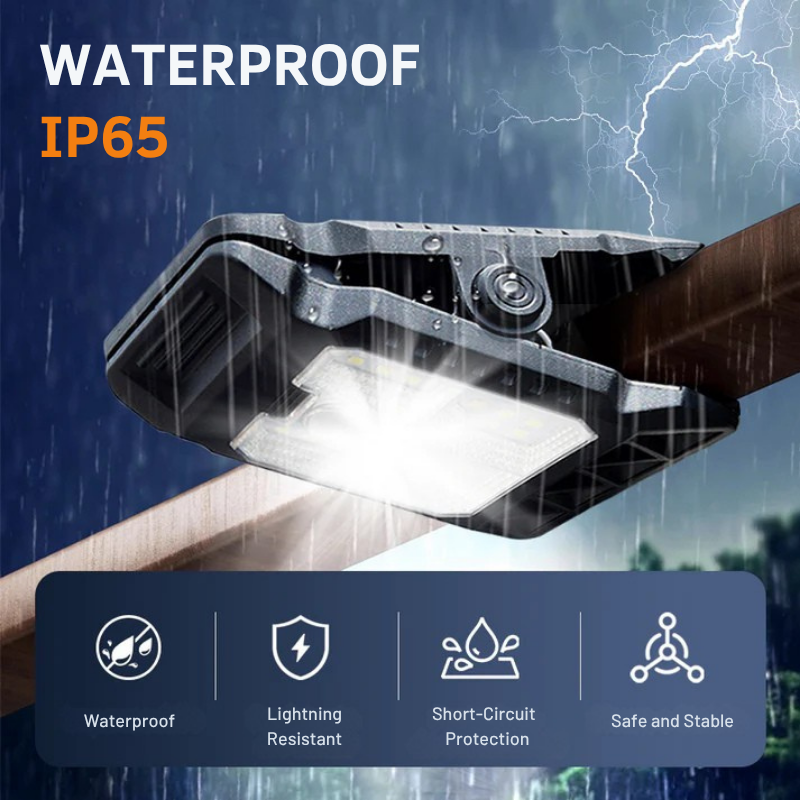 LumaRay™ — Clip On Solar Motion Lights Anywhere, Skip the Wiring