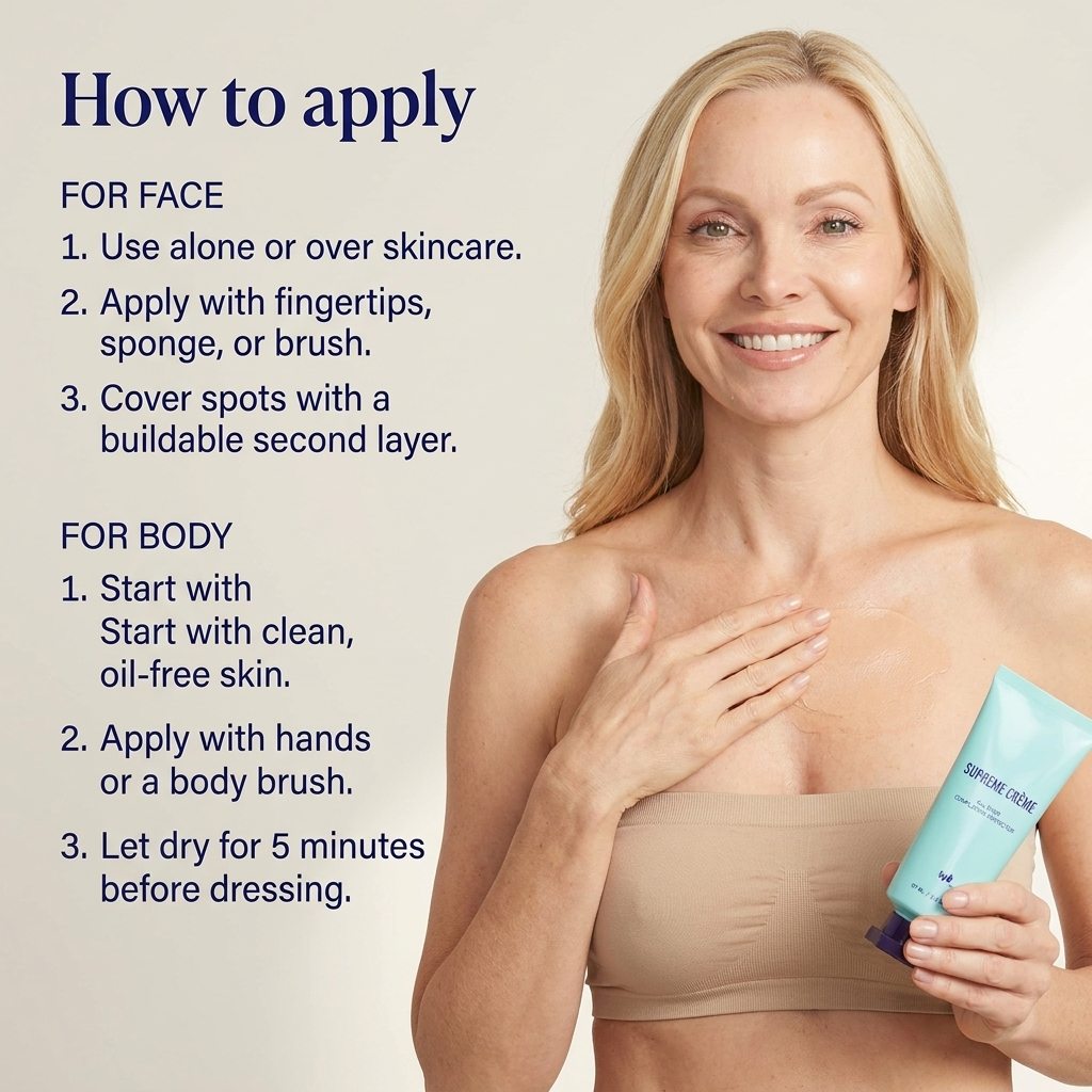 LumaSheer™ — Cover Spider Veins, Scars & Dark Spots In One 12-Hour Swipe