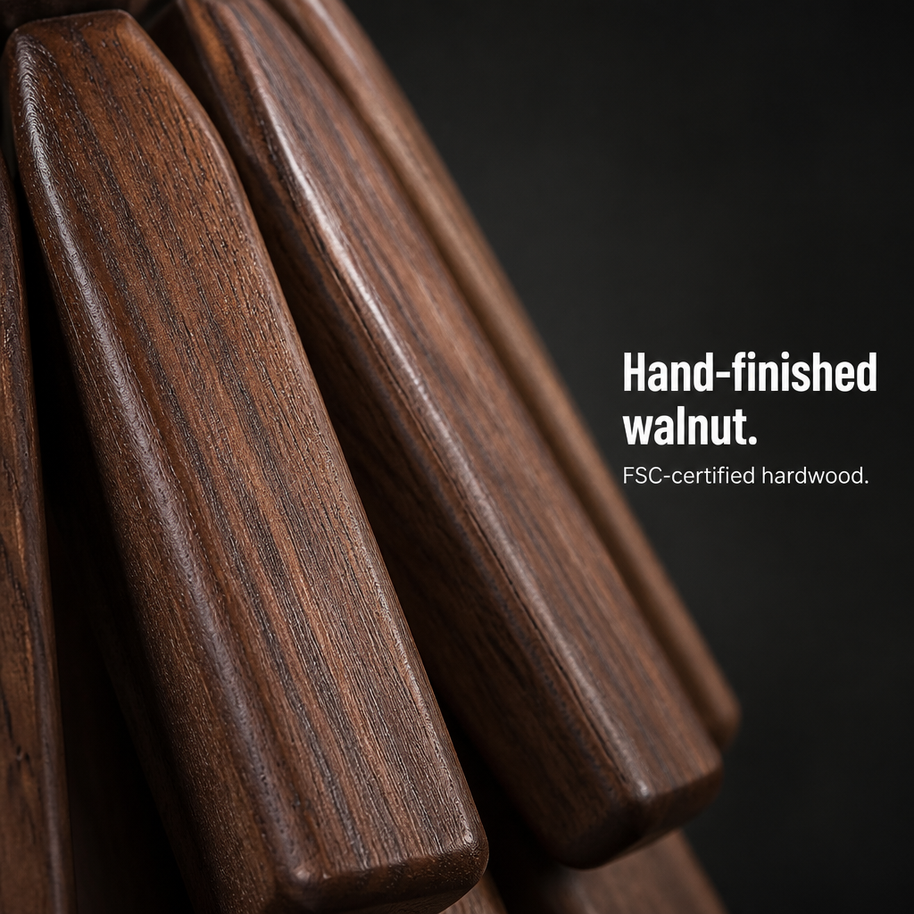 ArboraGuard™ — Shield Your Walnut Table from Heat Marks With a Handmade Tree Trivet