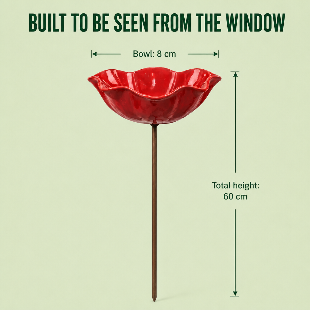 GardenLure™ — Draw Birds, Bees & Butterflies to a Safe Sip of Water