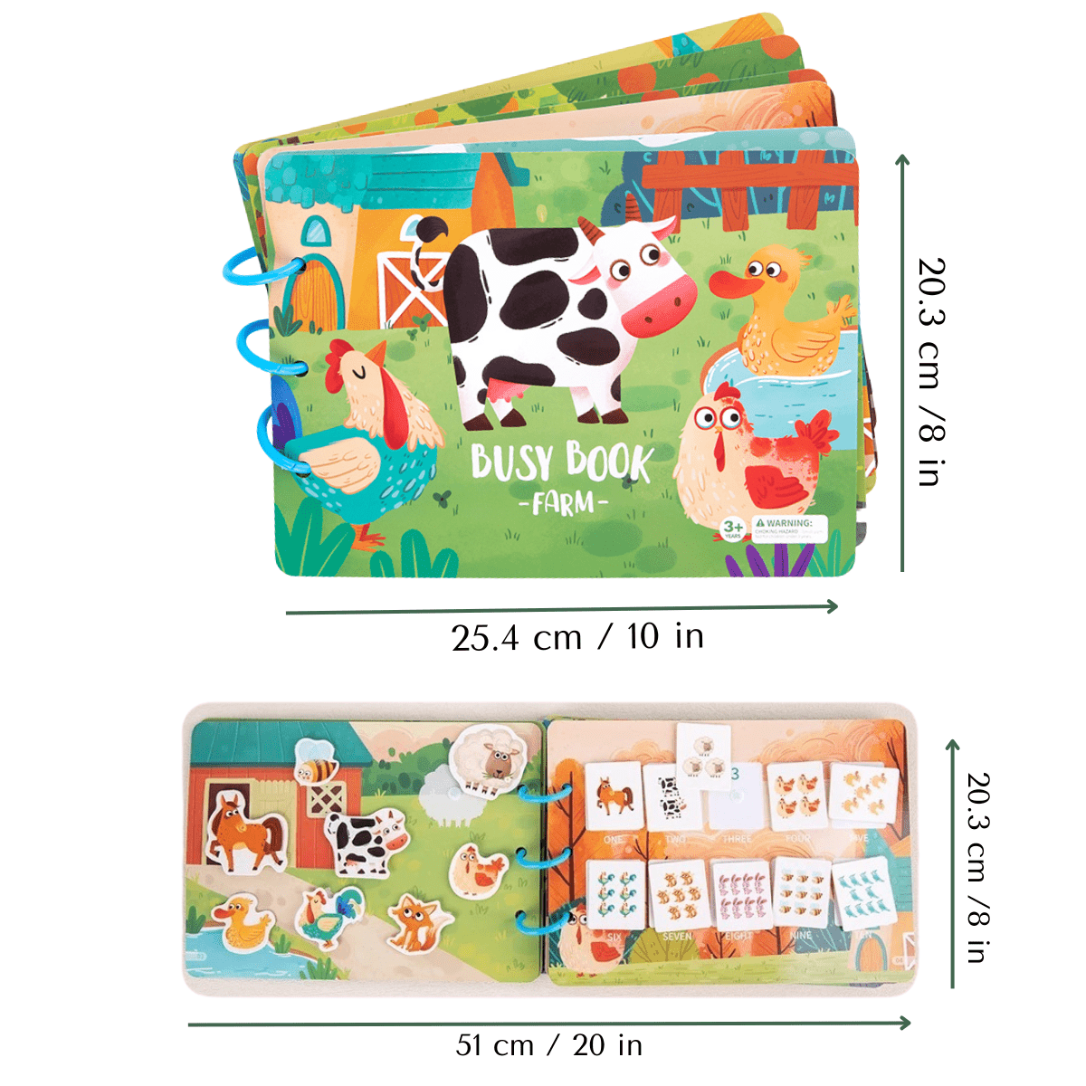 Filip Montessori Learning Books -  Buy 1 Get 1 Free - Skaldo & Malin