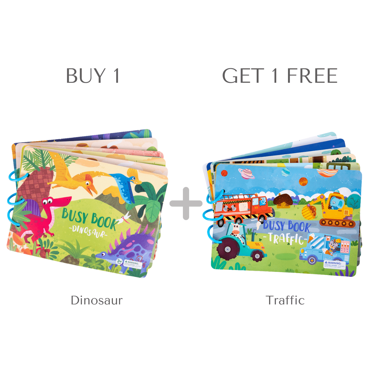 Filip Montessori Learning Books -  Buy 1 Get 1 Free - Skaldo & Malin