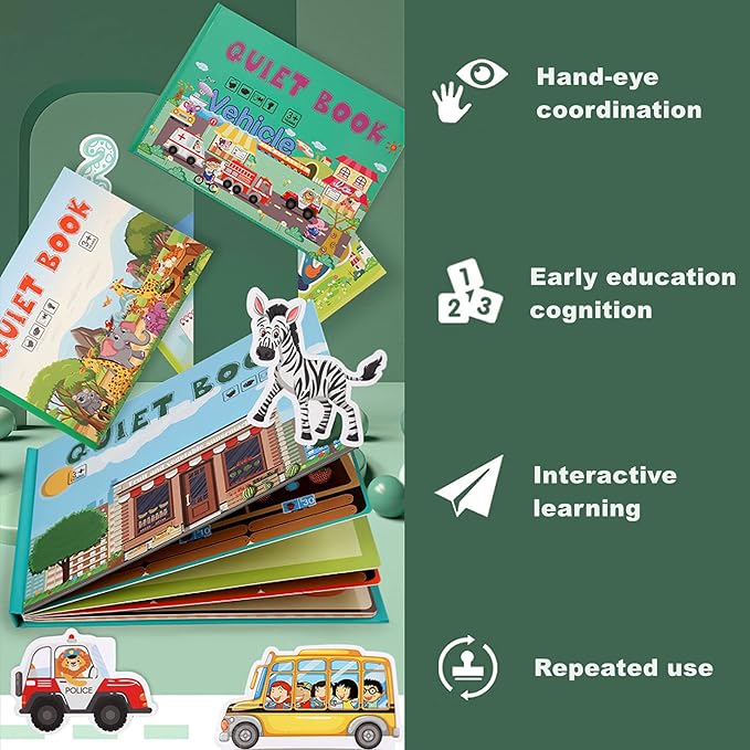 Filip Montessori Learning Books -  Buy 1 Get 1 Free - Skaldo & Malin