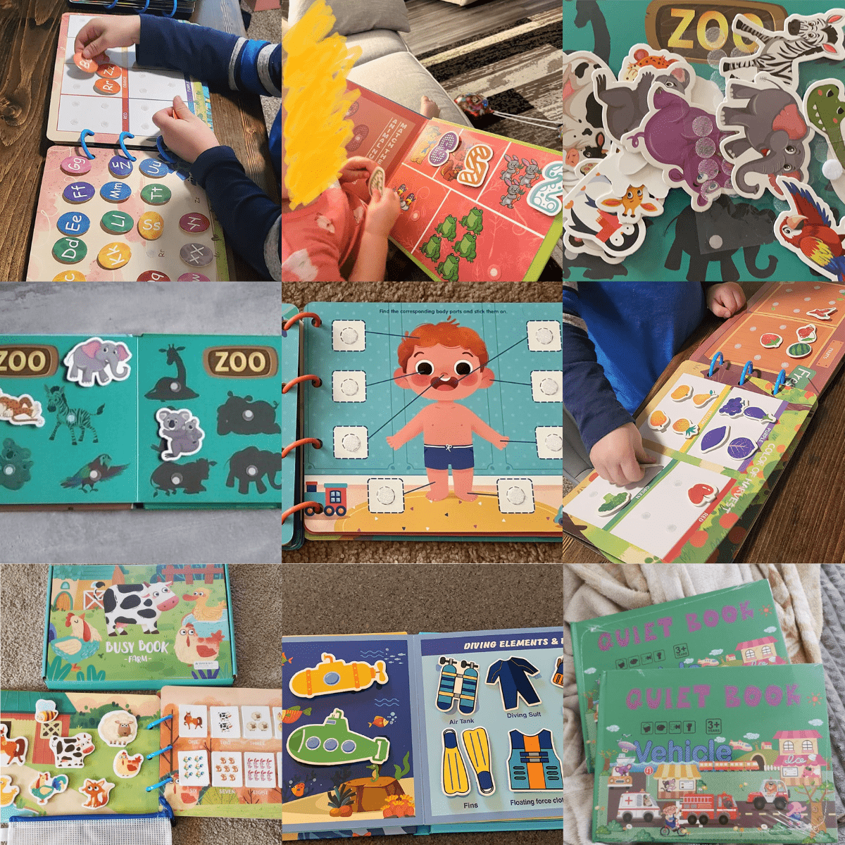Filip Montessori Learning Books -  Buy 1 Get 1 Free - Skaldo & Malin