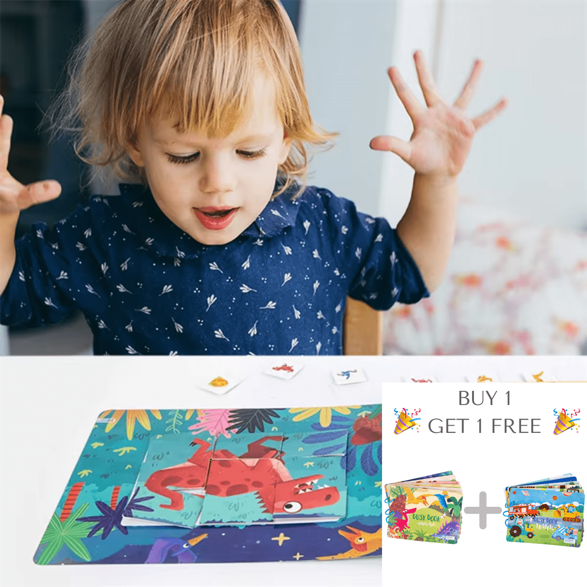 Filip Montessori Learning Books -  Buy 1 Get 1 Free - Skaldo & Malin