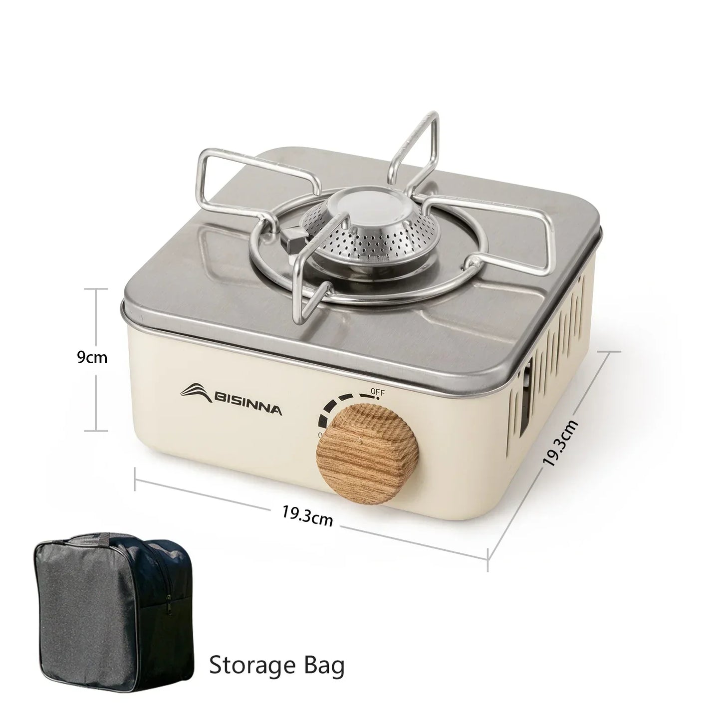 Compact Portable Backpacking Stove – Foldable Camping Equipment