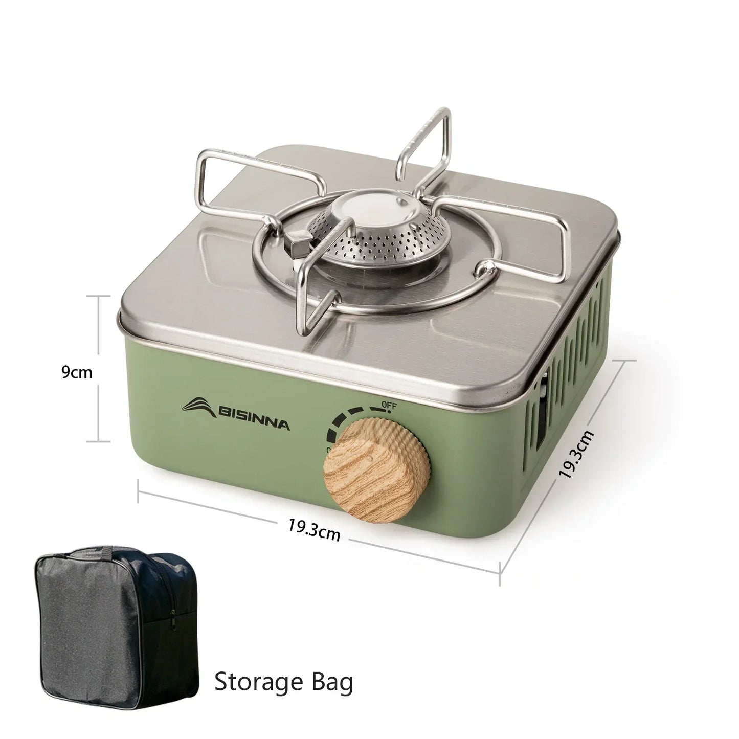 Compact Portable Backpacking Stove – Foldable Camping Equipment