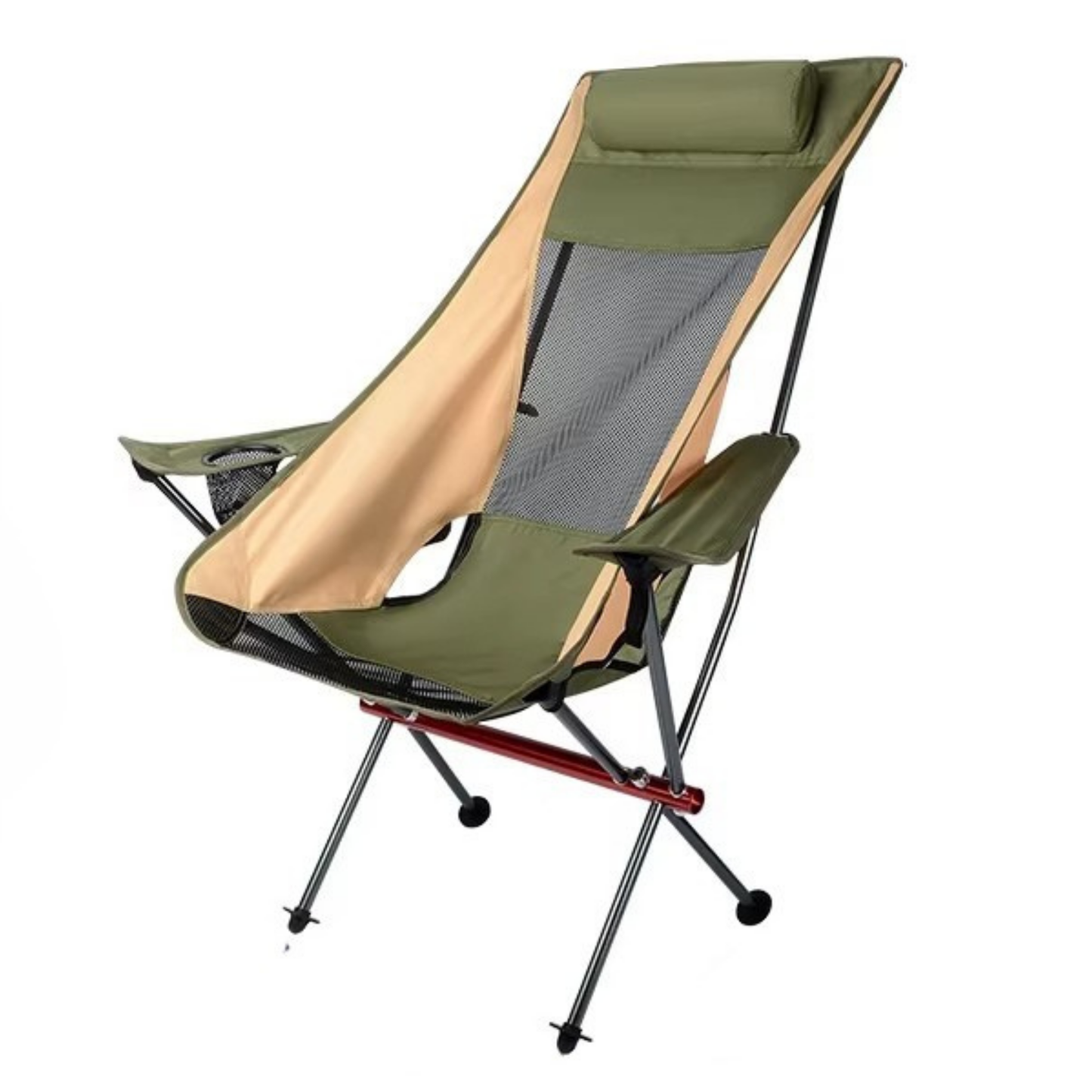 Compact Folding Chair for Camping with Storage Bag