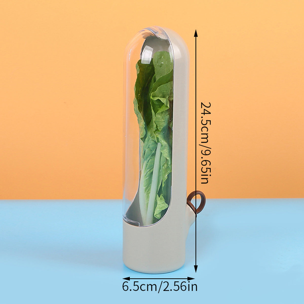 Container for Storing Fresh Herbs and Vegetables