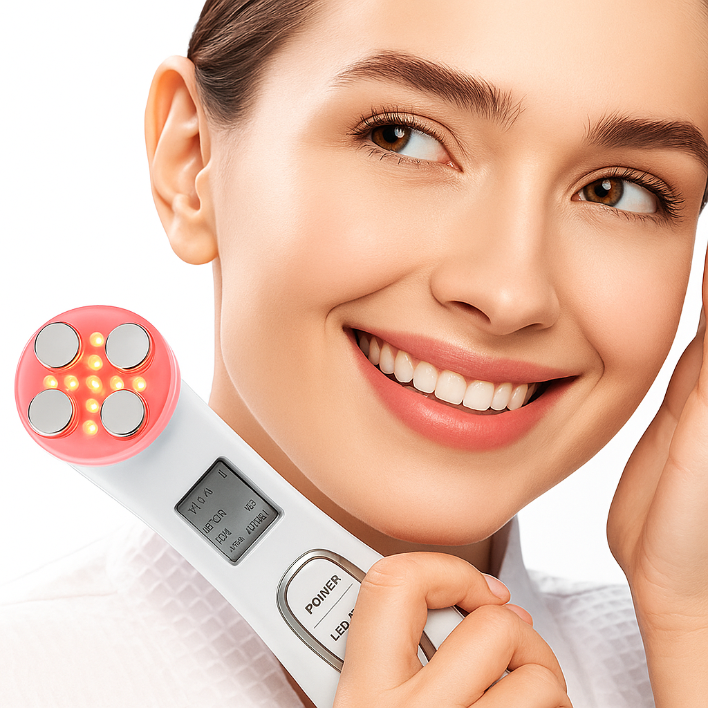 Comprehensive Anti-Aging Device for Facial Rejuvenation and RF Skin Tightening