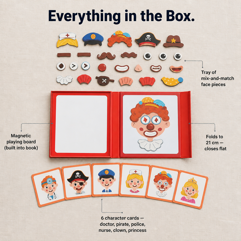 FeelMorph™ Emotion Puzzle — Build the Face, Name the Feeling, Skip the Meltdown