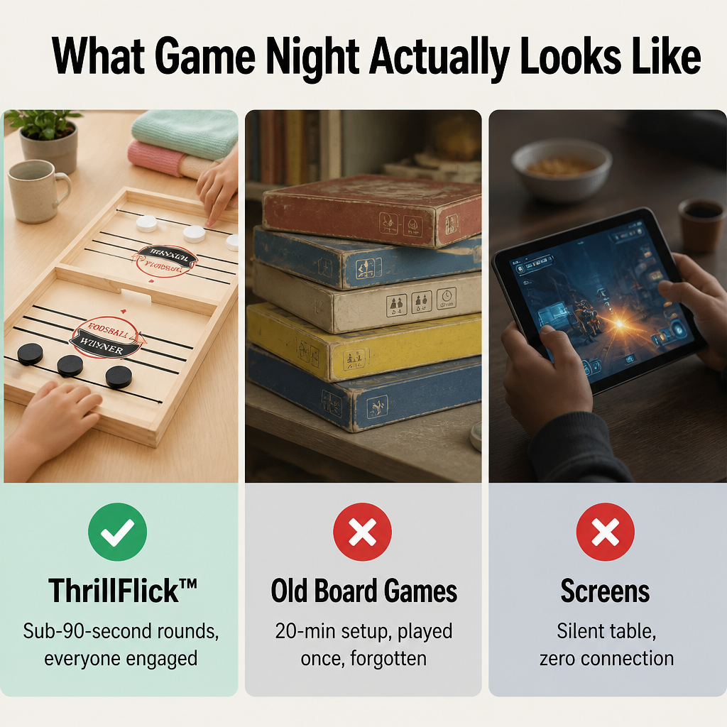 ThrillFlick — Pull, Flick, and Watch the Whole Family Forget Their Phones