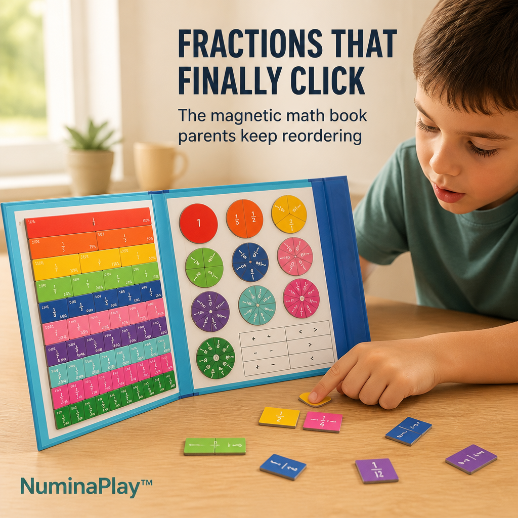 NuminaPlay™ — End the Nightly Fraction Fight and Make Math Finally Click