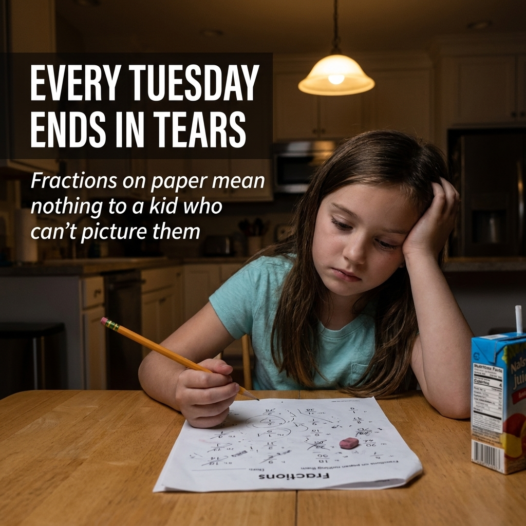 NuminaPlay™ — End the Nightly Fraction Fight and Make Math Finally Click