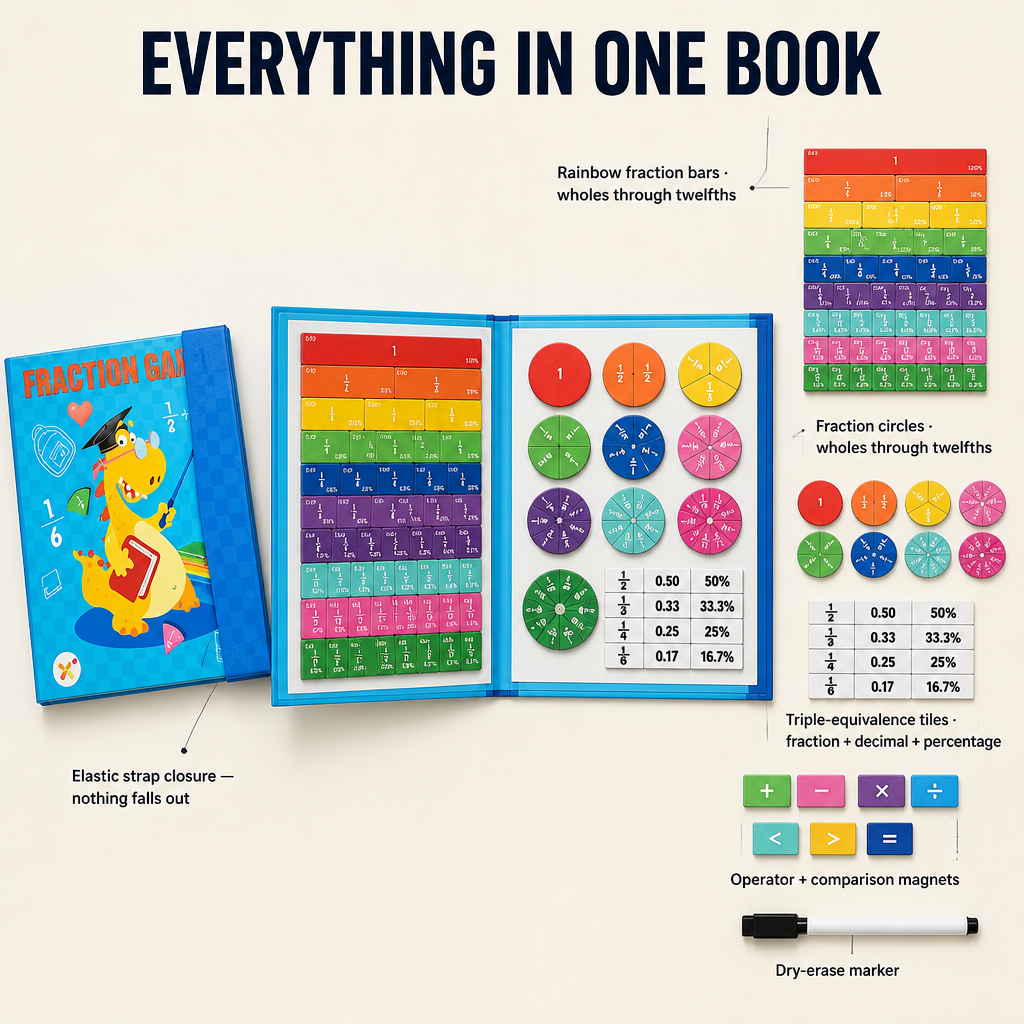 NuminaPlay™ — End the Nightly Fraction Fight and Make Math Finally Click