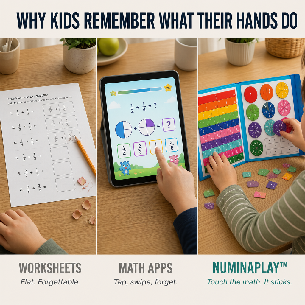 NuminaPlay™ — End the Nightly Fraction Fight and Make Math Finally Click