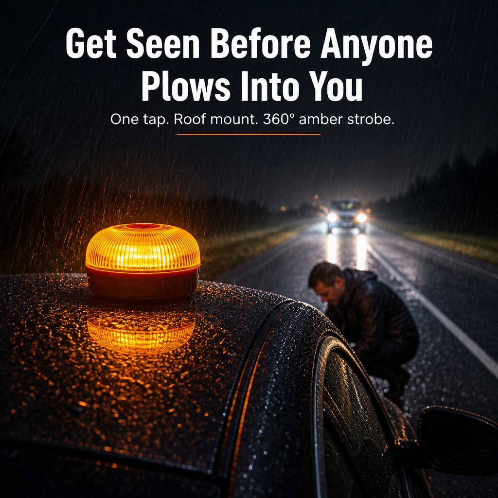 LumaGuard™ — Light Up the Whole Roadside in One Second Flat