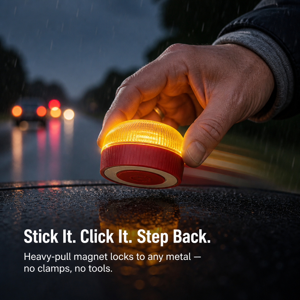 LumaGuard™ — Light Up the Whole Roadside in One Second Flat