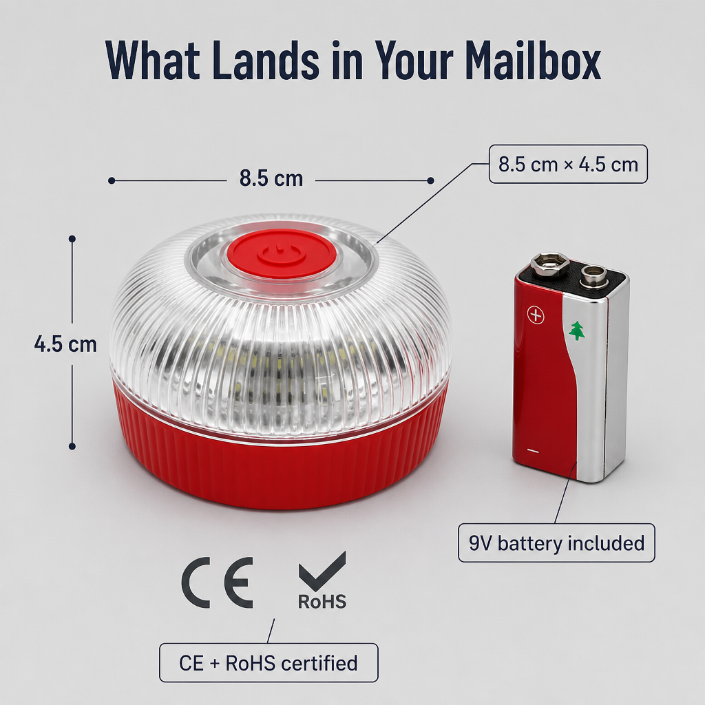 LumaGuard™ — Light Up the Whole Roadside in One Second Flat