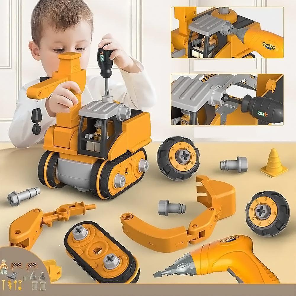 Construction Vehicle Building Set – Learning Toy for Kids