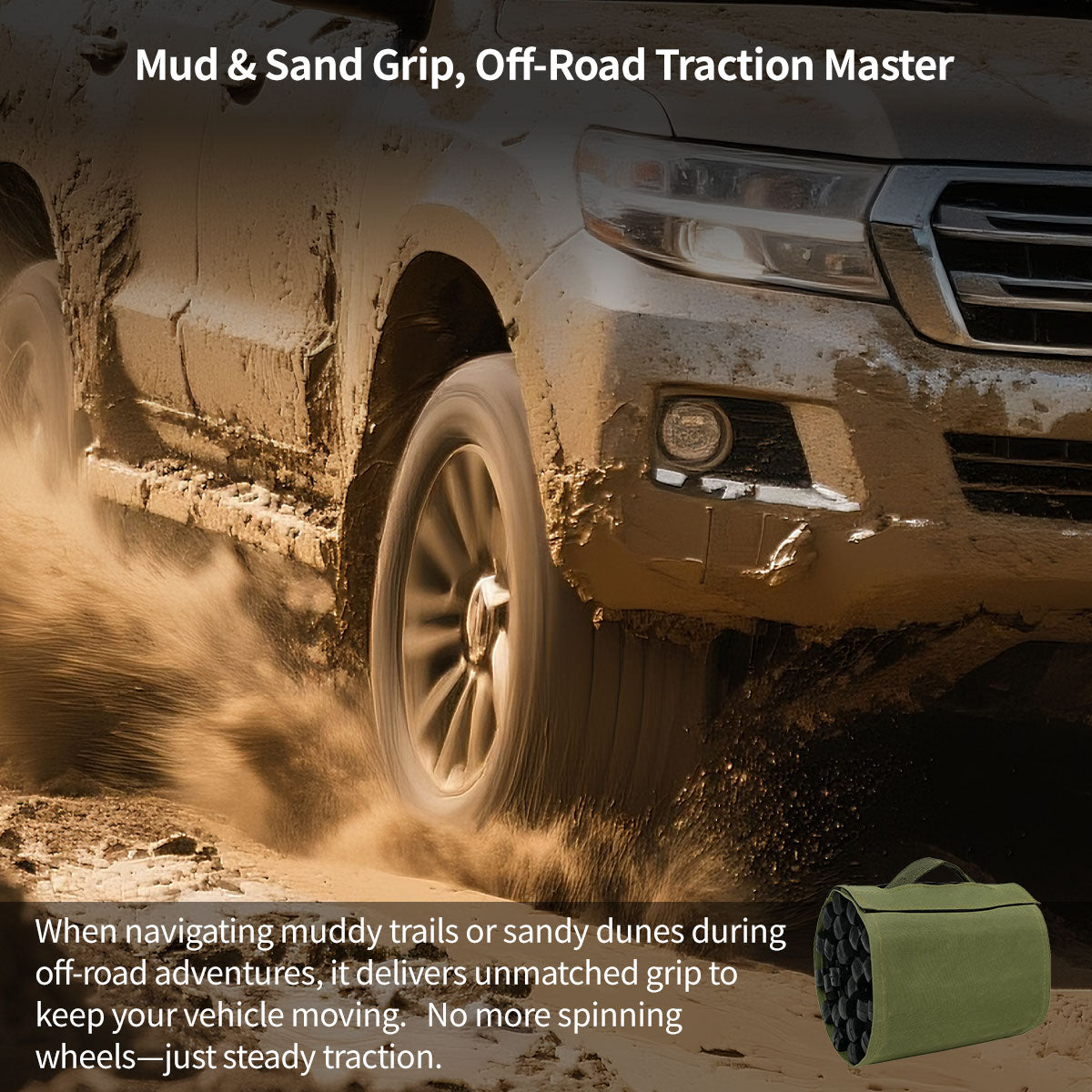 Durable Traction Mats for Vehicle Recovery in Off-Road Situations