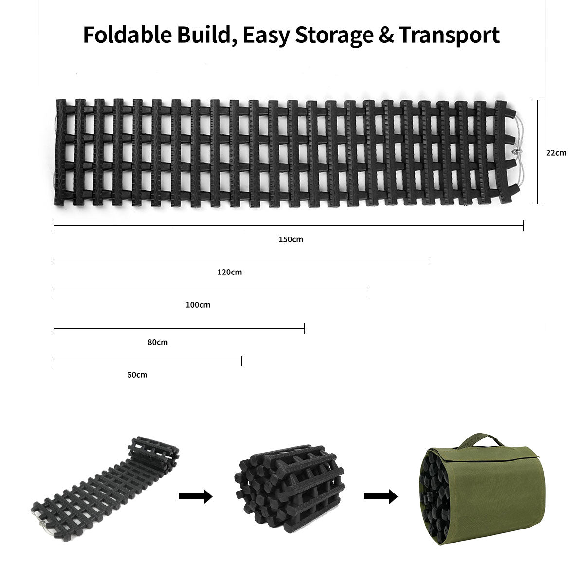 Durable Traction Mats for Vehicle Recovery in Off-Road Situations