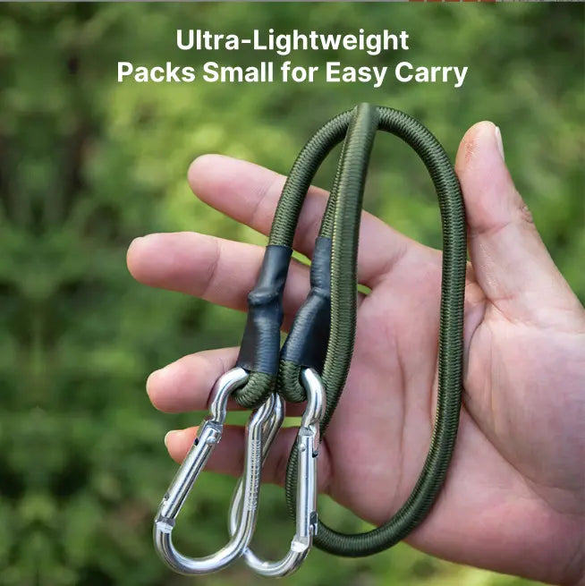 6-Pack of Durable Elastic Bungee Cords