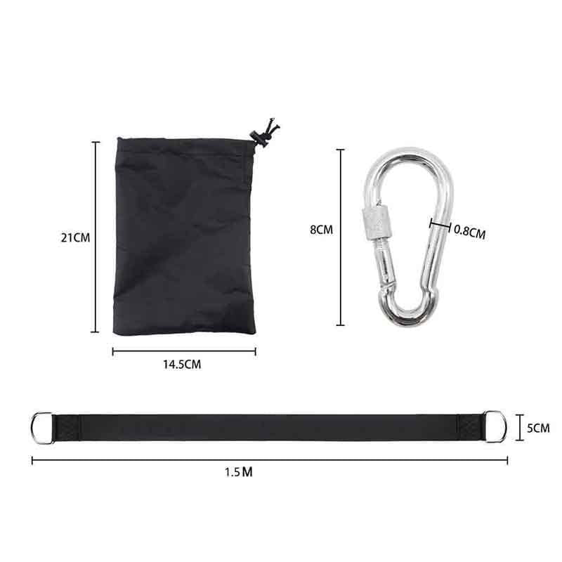 Durable Hammock Straps Kit for Hanging Tree Swings
