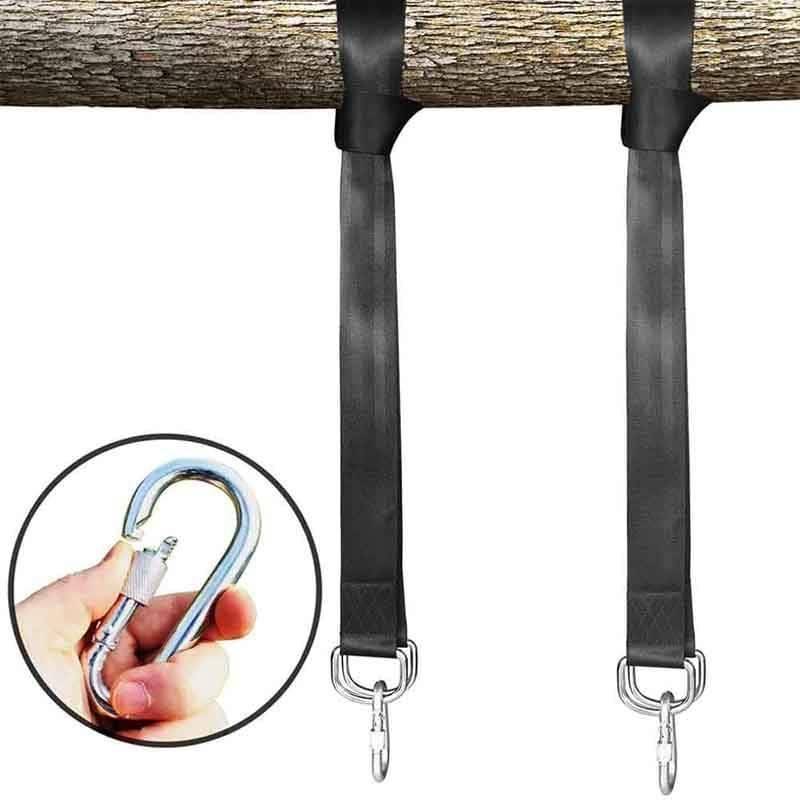 Durable Hammock Straps Kit for Hanging Tree Swings