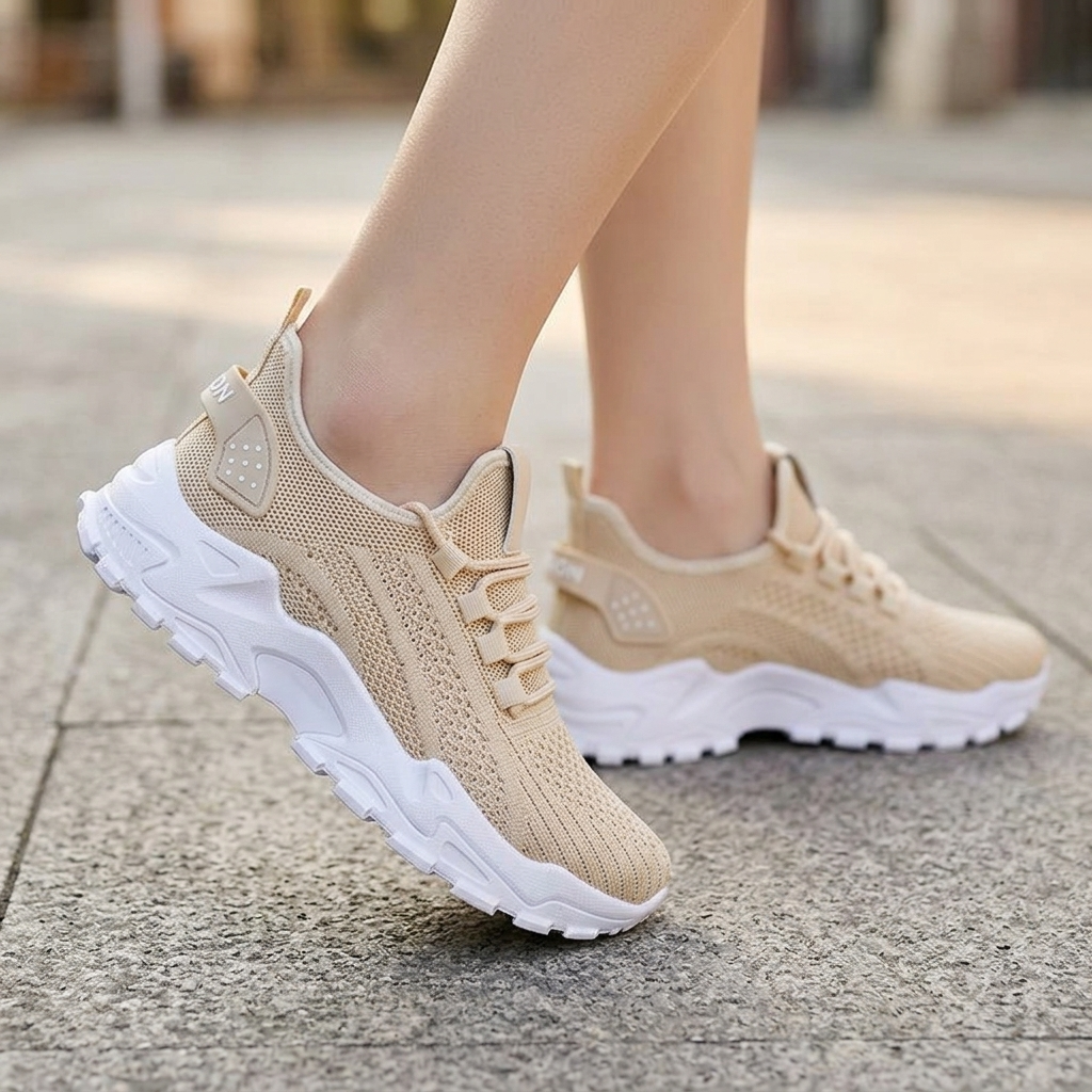 Aerloom™ – Breathable Knit Sneakers for All Day Comfort