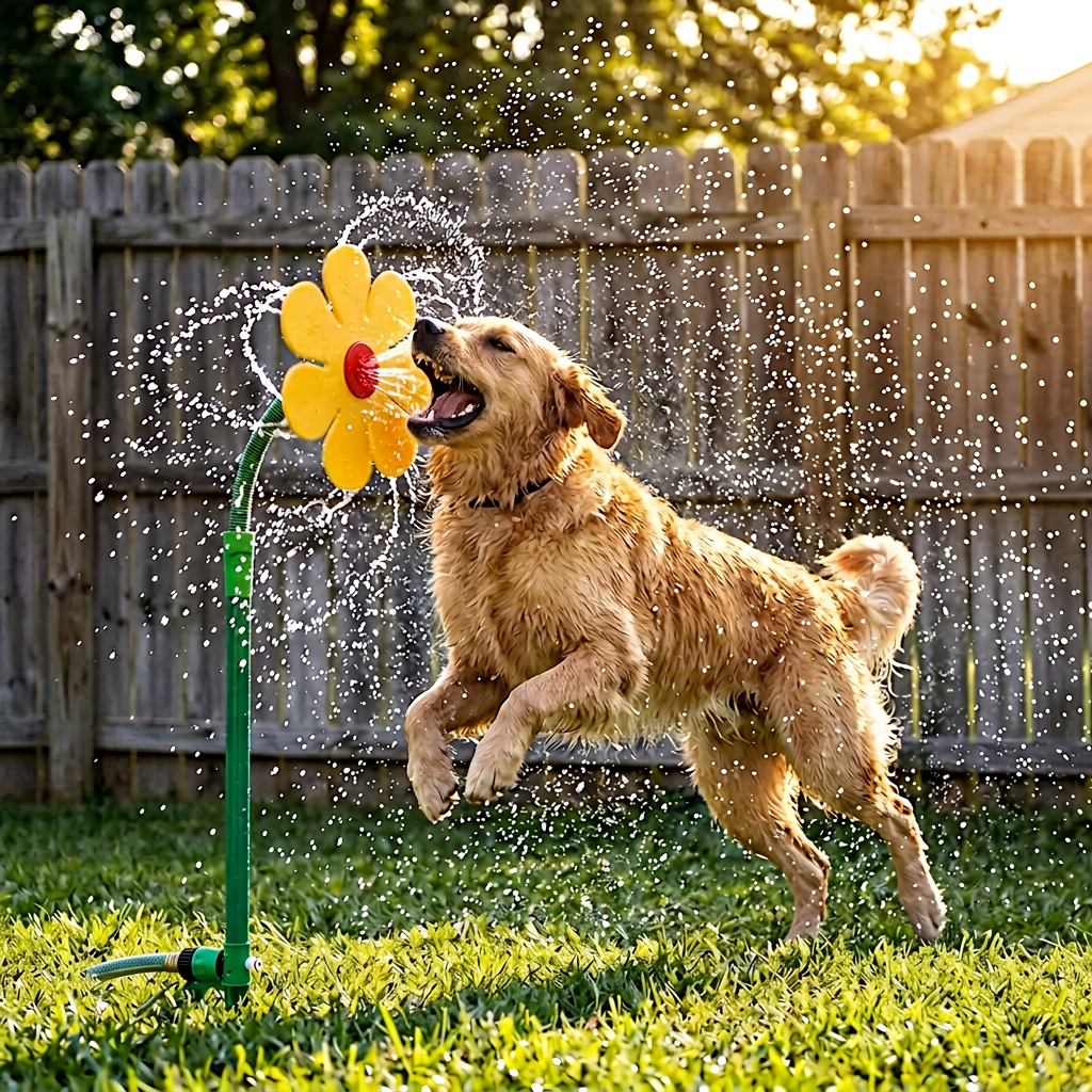 Bloomzy™ Dancing Flower Lawn Sprinkler