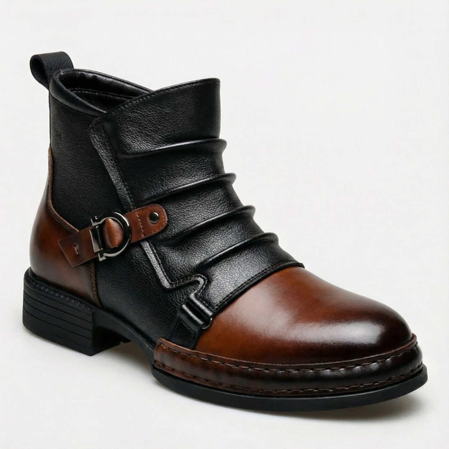 Cavalier™ Two-Tone Ankle Boots
