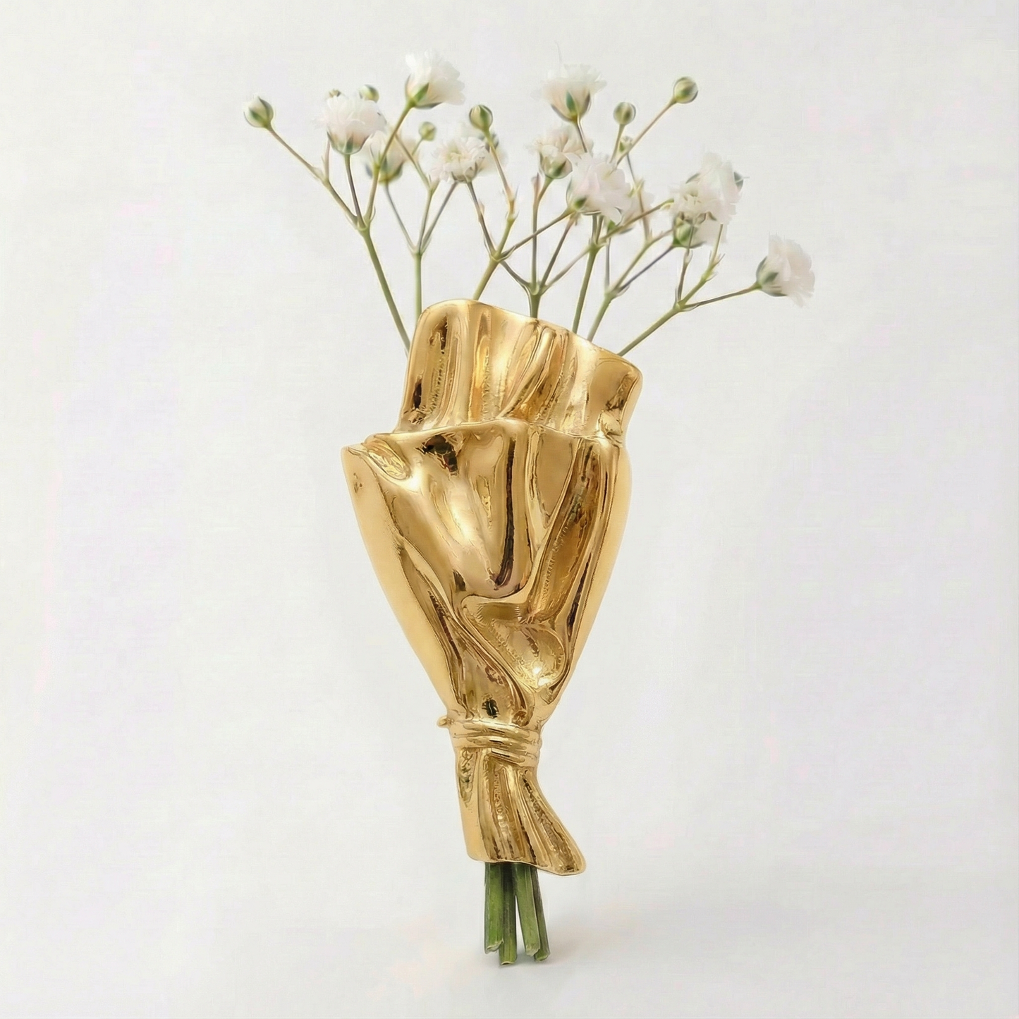 Wearable Flower Vase Brooch Pin for Fresh & Dried Stems