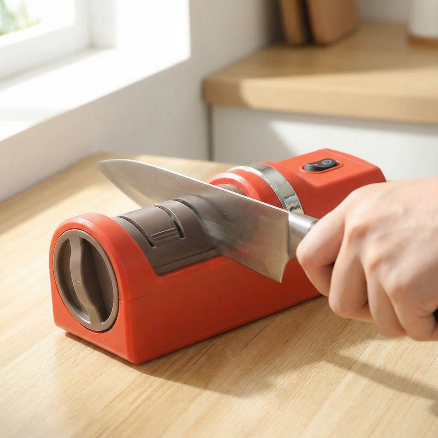 Bladevive™ – Cordless Electric Knife Sharpener