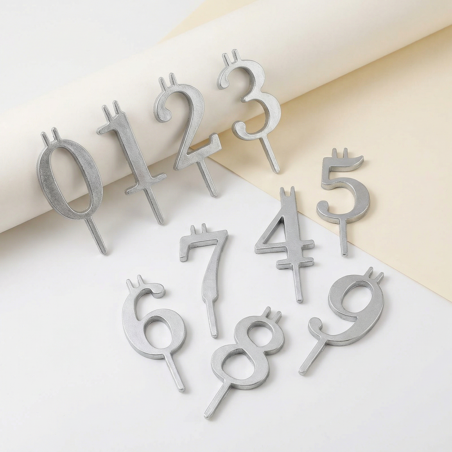 Candlewell™ – Reusable Number Candle Holder Set