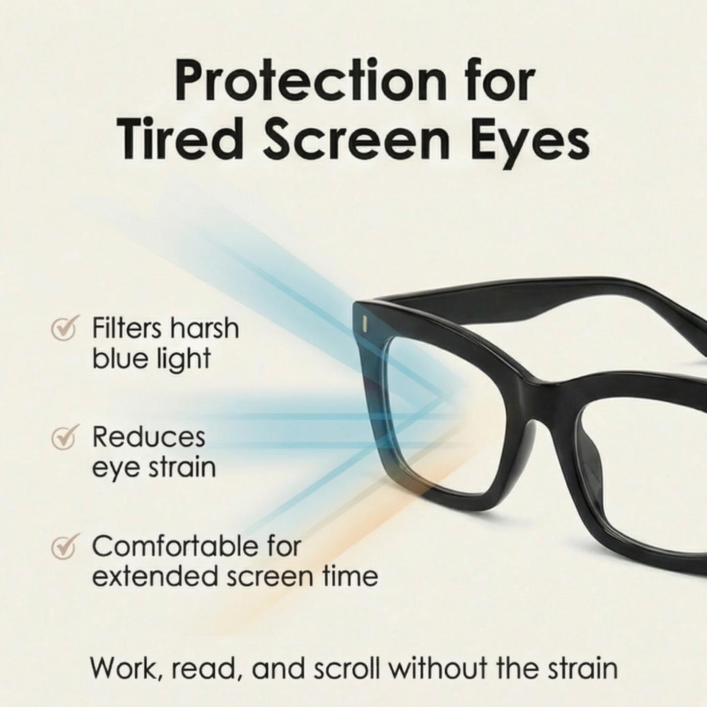Clarisse™ – Stylish Oversized Readers for Women