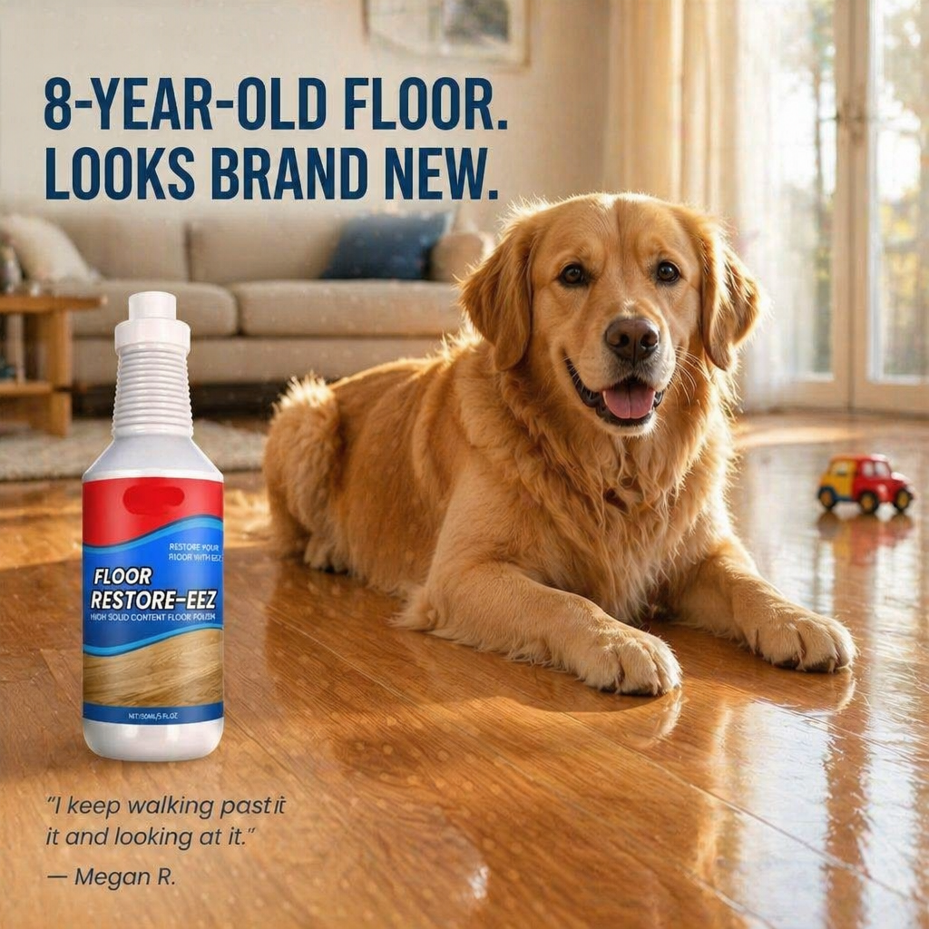 BrilloraShine™ — Bring Scratched, Dull Floors Back to Showroom Shine in Minutes