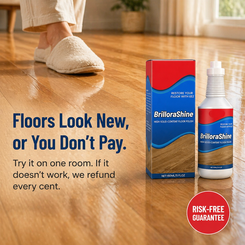 BrilloraShine™ — Bring Scratched, Dull Floors Back to Showroom Shine in Minutes