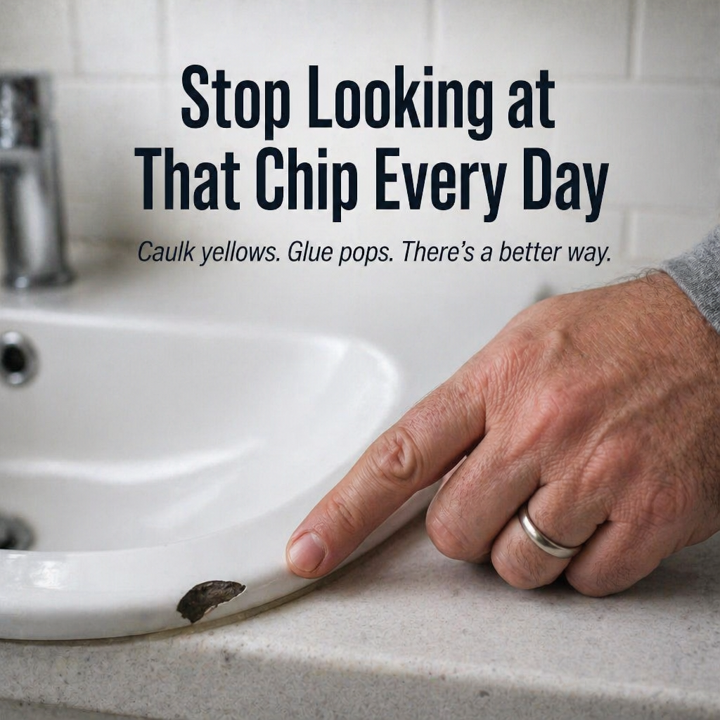 LuxePatch™ — Color-Match & Patch Cracked Tile, Stone, or Porcelain in Minutes