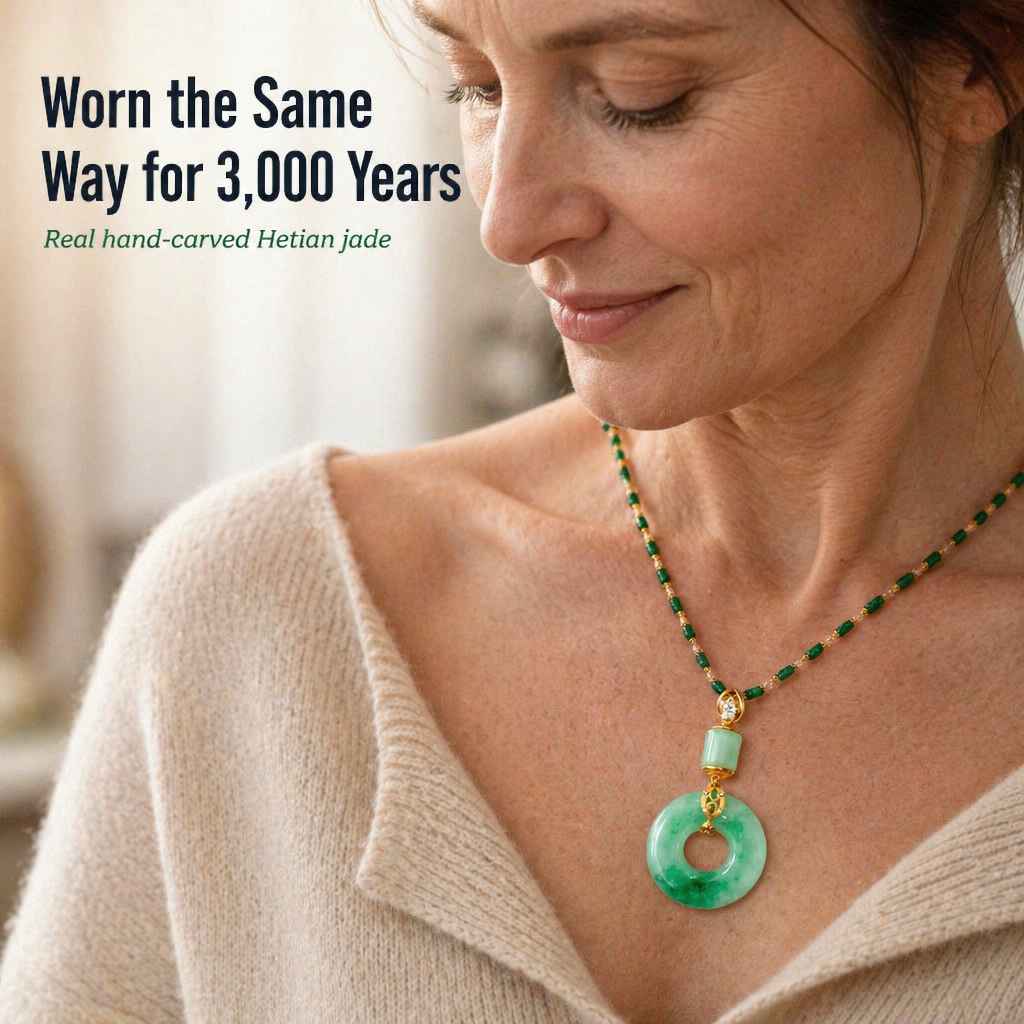 HetianBloom™ — Wear Hand-Carved Jade Steeped in 3,000 Years of Meaning