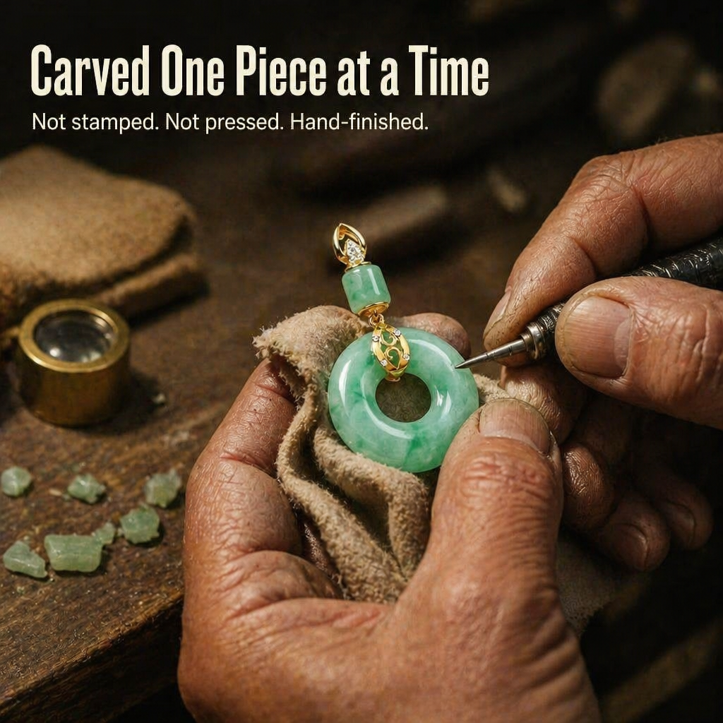 HetianBloom™ — Wear Hand-Carved Jade Steeped in 3,000 Years of Meaning