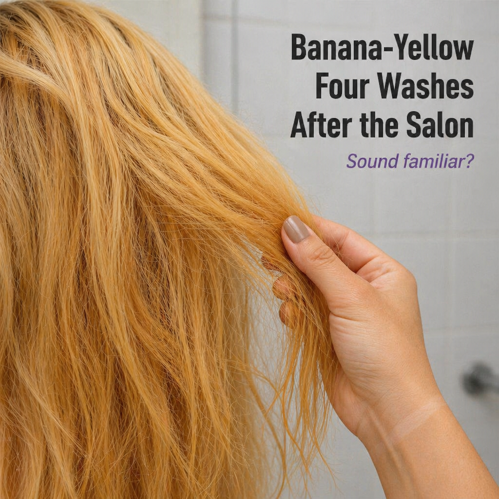 ColorDefy™ — Crush Brass and Rebuild Bleach-Damaged Blondes Between Salon Visits