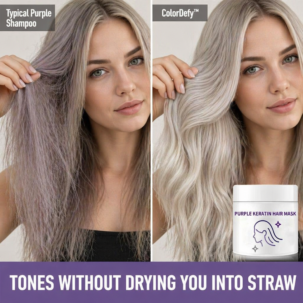 ColorDefy™ — Crush Brass and Rebuild Bleach-Damaged Blondes Between Salon Visits