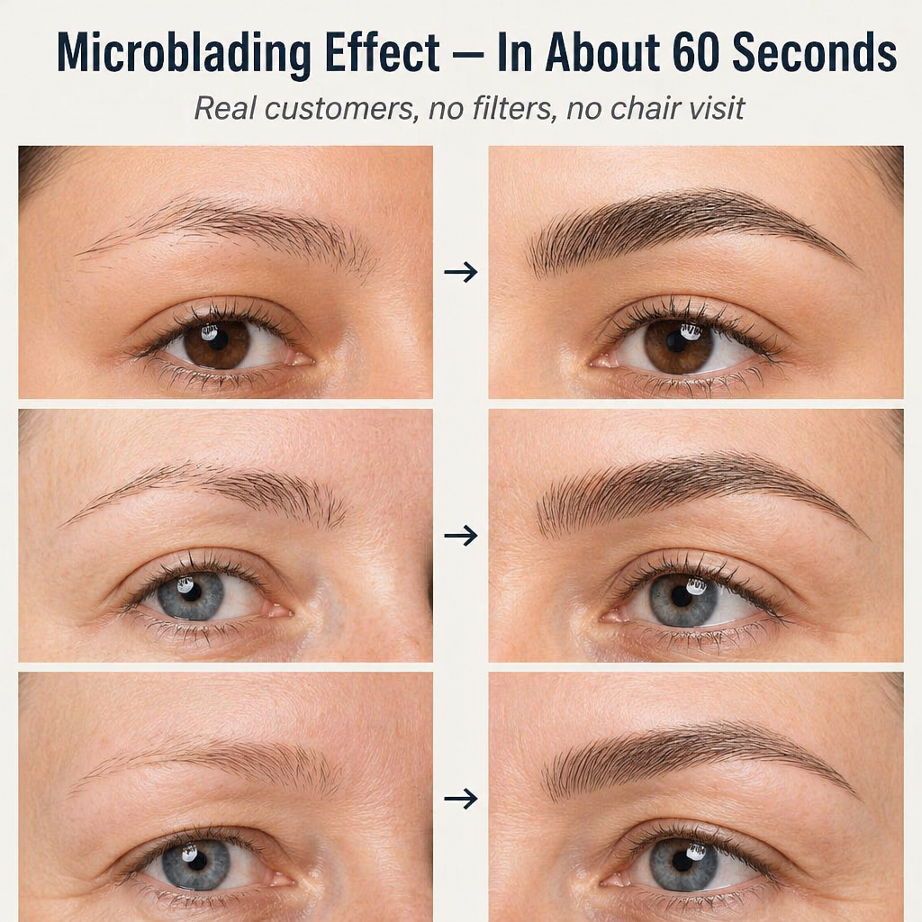 LumiFleur™ — Sketch In Real-Looking Brows Without the Microblading Chair
